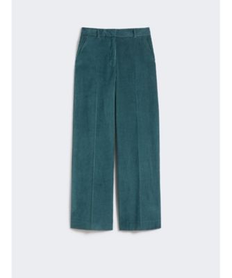 タニア ピュア コットン ベルベット パンツ