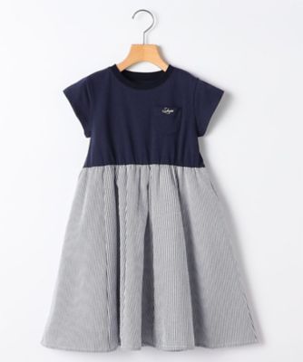 ＜SHIPS (Baby&Kids)＞パネル　切替　ワンピース　５１４ー５０ー０３１０