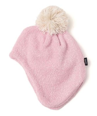 ＜SHIPS (Baby&Kids)＞ベビー　ふわもこ　ポンポン　ニットキャップ　５１８ー５７ー０００５