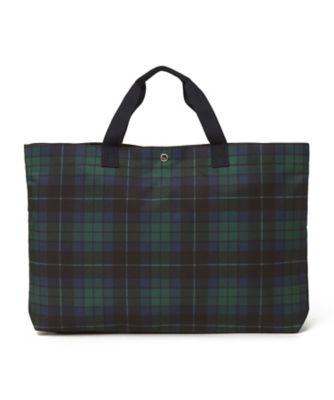オリジナル タータンチェック レッスン トートバッグ 519ー50ー