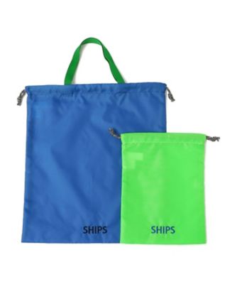 ＜SHIPS (Baby&Kids)＞巾着　２点セット　５１９ー５３ー０２９７