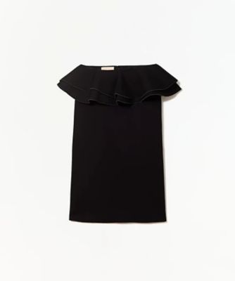 ＜PLAN C (Women)＞ジャージ　ウェストラッフルスカート　５２．ＧＯＣＪＧ５６Ｖ００ＴＶ０２８