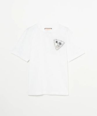 PLAN C (Women)/プランシー 日本限定 アーカイブファブリックのピン付Tシャツ(BUTTER FLORAL)