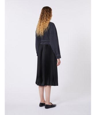 marchさま チトラート デニム サテン シャツ ドレス 5221036106