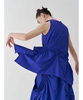 【予約商品】ＲＯＵＮＤ　ＧＡＴＨＥＲ　ＴＯＰ／セットアップ着用可能　＊５２２５４０４００２０１