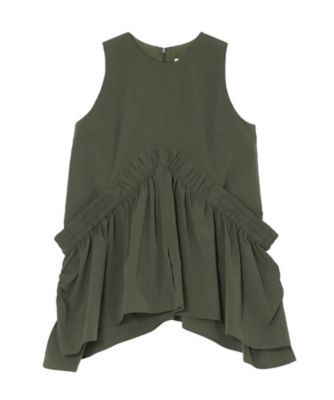 【予約商品】ＲＯＵＮＤ　ＧＡＴＨＥＲ　ＴＯＰ／セットアップ着用可能　＊５２２５４０４００２０１