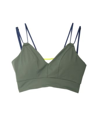 予約商品】BACK LINE BRA TOP／セットアップ着用
