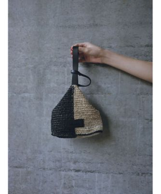 ＜UN3D.＞【予約商品】ＢＩＣＯＬＯＲ　ＲＡＦＦＩＡ　ＭＩＮＩ　ＢＡＧ　＊５２２５４１９００２０１