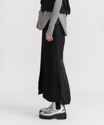 ＜UN3D.＞【予約販売】ＦＲＯＮＴ　ＢＡＣＫ　ＤＯＣＫＩＮＧ　ＳＫＩＲＴ　セットアップ着用可能　＊５２２６１０８０１１０１