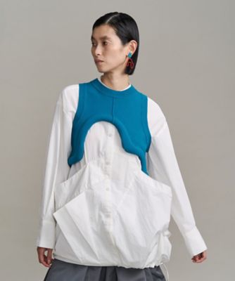 ＜UN3D.＞【予約販売】ＥＤＧＥ　ＷＡＶＥ　ＫＮＩＴ　ＶＥＳＴ　＊５２２６１２６０１２０１