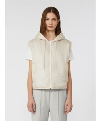 MaxMara WEEKEND / マックスマーラ　リバーシブル ジレ レヴァンテ リバーシブル テクニカル キャンバス ジレ