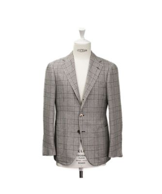 ブラウンチェックジャケット RT056S52F | RING JACKET (Men