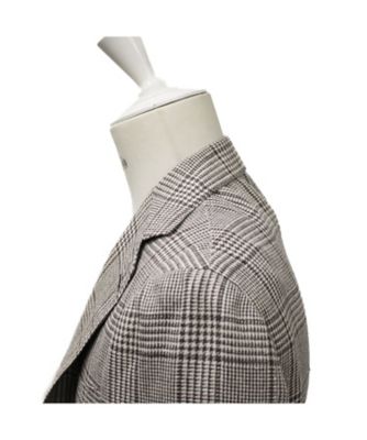 ブラウンチェックジャケット RT056S52F | RING JACKET (Men