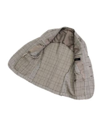 ブラウンチェックジャケット RT056S52F | RING JACKET (Men