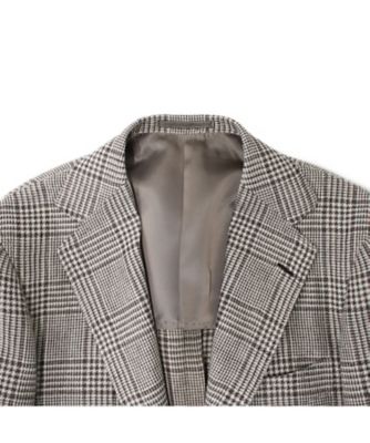 ブラウンチェックジャケット RT056S52F | RING JACKET (Men