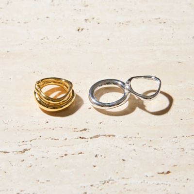 Soierie (Women) /ソワリー kinetic art ring 530-047
