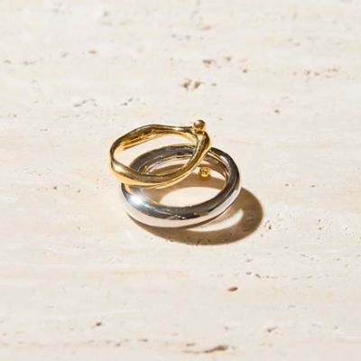 Soierie (Women) /ソワリー kinetic art ring 530-048