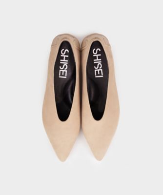 フラットシューズ POINTED SLIT PUMPS 53037P