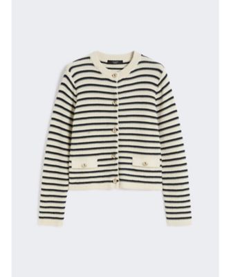 ウォッカ クロップド コットン カーディガン 5341046106