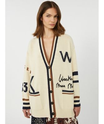 ＜Weekend Max Mara (Women) ＞ブラゾーネ　オーバーサイズ　コットン　ブレンド　カーディガン　５３４１０６６１０６