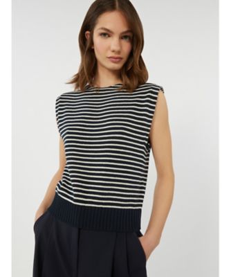 ＜Weekend Max Mara (Women) ＞ランダ　コットン　ヤーン　トップ　５３５１０１６１０６