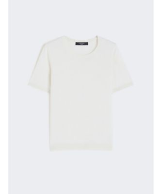 Weekend Max Mara (Women) /ウィークエンド マックスマーラ アグロ　シルク　コットン　ブレンド　Ｔシャツ　５３６６０６５１０６