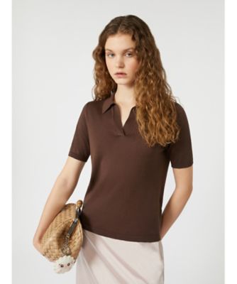 ロンコーロ　シルク　アンド　コットン　ポロＴシャツ　５３６６０７５１０６