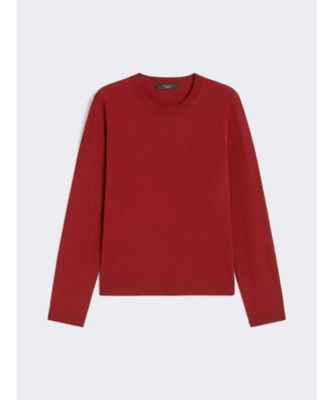 【送料無料】Weekend Max Mara (Women) /ウィークエンド マックスマーラ シチリア シルク ウール ニット 5366085206 BERRY RED トップス【三越伊勢丹/公式】
