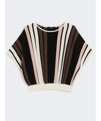 ＜Weekend Max Mara (Women) ＞ペゴラ　プリーツ　ヤーン　トップ　５３６６１０５１０６