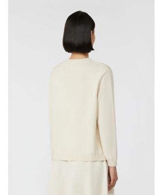 【タグ付き新品未使用】MAX MARA　マココットン　コルドネットニット タグ付き新品未使用】MAX MARA マココットン コルドネットニット