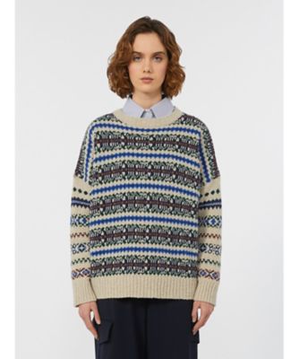 WEEKEND MaxMara （天竺ニットジャケット ）ダークブルーM 新品 WEEKEND MaxMara （天竺ニットジャケット ）ダークブルーM 新品