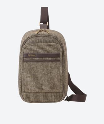 Hartmann/ハートマン HARTMANN TWEED SLING BAG TWEED/NATURAL LEATHER 旅行用かばん・バッグ【三越伊勢丹/公式】