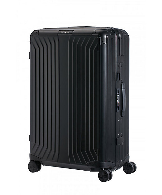  スーツケース ライトボックス アルミニウム 91L BLACK