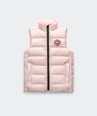 【送料無料】CANADA GOOSE (Baby & Kids)/カナダグース ダウンベスト Youth Crofton Vest 5472Y Pink Lemonade アウター【三越伊勢丹/公式】