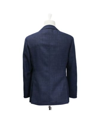 シャドーチェック ネイビースーツ RT026S56X | RING JACKET