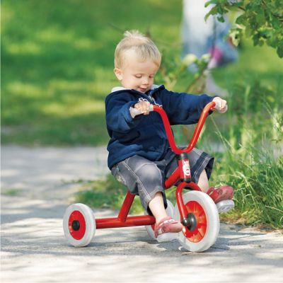 ペリカンデザイン三輪車 Vハンドル 赤 | BORNELUND (Baby&Kids