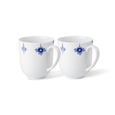 ＜ROYAL COPENHAGEN＞ブルーパルメッテブロッサム　マグペア２８０ｍｌ