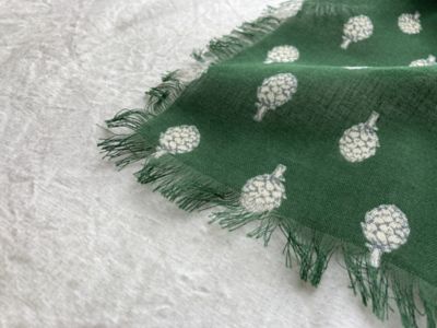 ショール ARTICHOKE GAUZE SHAWL | R & D.M.