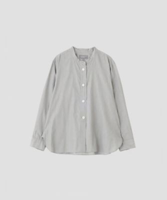 MARGARET HOWELL (Women)/マーガレット・ハウエル シャツ COTTON HAIRLINE STRIPE 5785253210 グレー(020) トップス【三越伊勢丹/公式】
