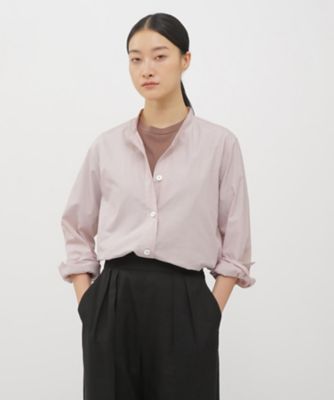 シアーシャツ　マーガレットハウエル COTTON CASHMERE TWILL SHIRT | MARGARET HOWELL（マーガレット