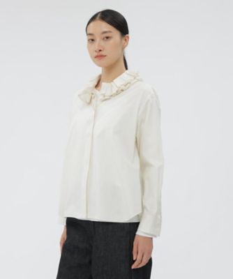MARGARET HOWELL (Women)/マーガレット・ハウエル シャツ COTTON END ON END SHIRT 5785253211 WHITE(030) トップス【三越伊勢丹/公式】
