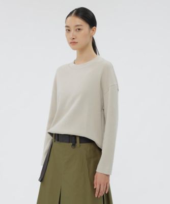 MARGARET HOWELL (Women)/マーガレット・ハウエル カットソー COTTON WOOL JERSEY 5785269204 ECRU(032) トップス【三越伊勢丹/公式】