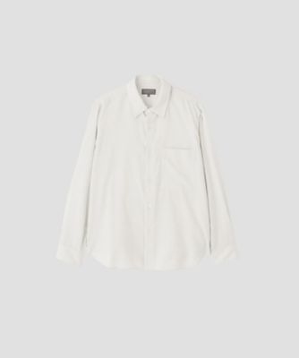 カジュアルシャツ BRUSHED COTTON SILK TWILL