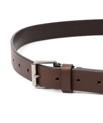 ベルト OILED LEATHER NARROW BELT