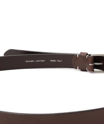 ベルト OILED LEATHER NARROW BELT