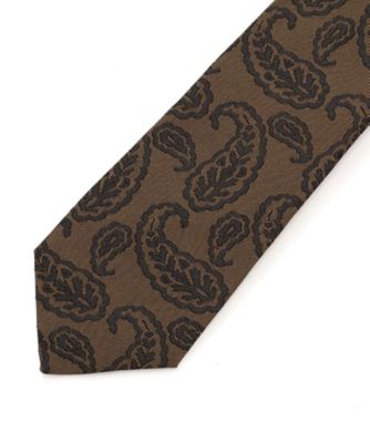 ネクタイ GRAPHIC PAISLEY SILK TIE