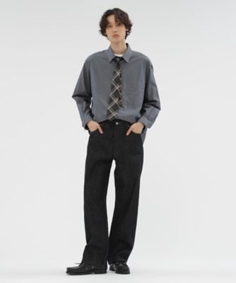 ネクタイ TWO COLOUR TARTAN SILK TIE