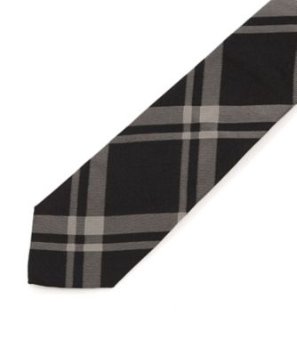 ネクタイ TWO COLOUR TARTAN SILK TIE