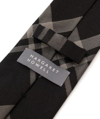 ネクタイ TWO COLOUR TARTAN SILK TIE