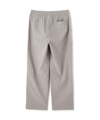 トラウザーズ HIGHDENSE COTTON PLAINWEAVE
